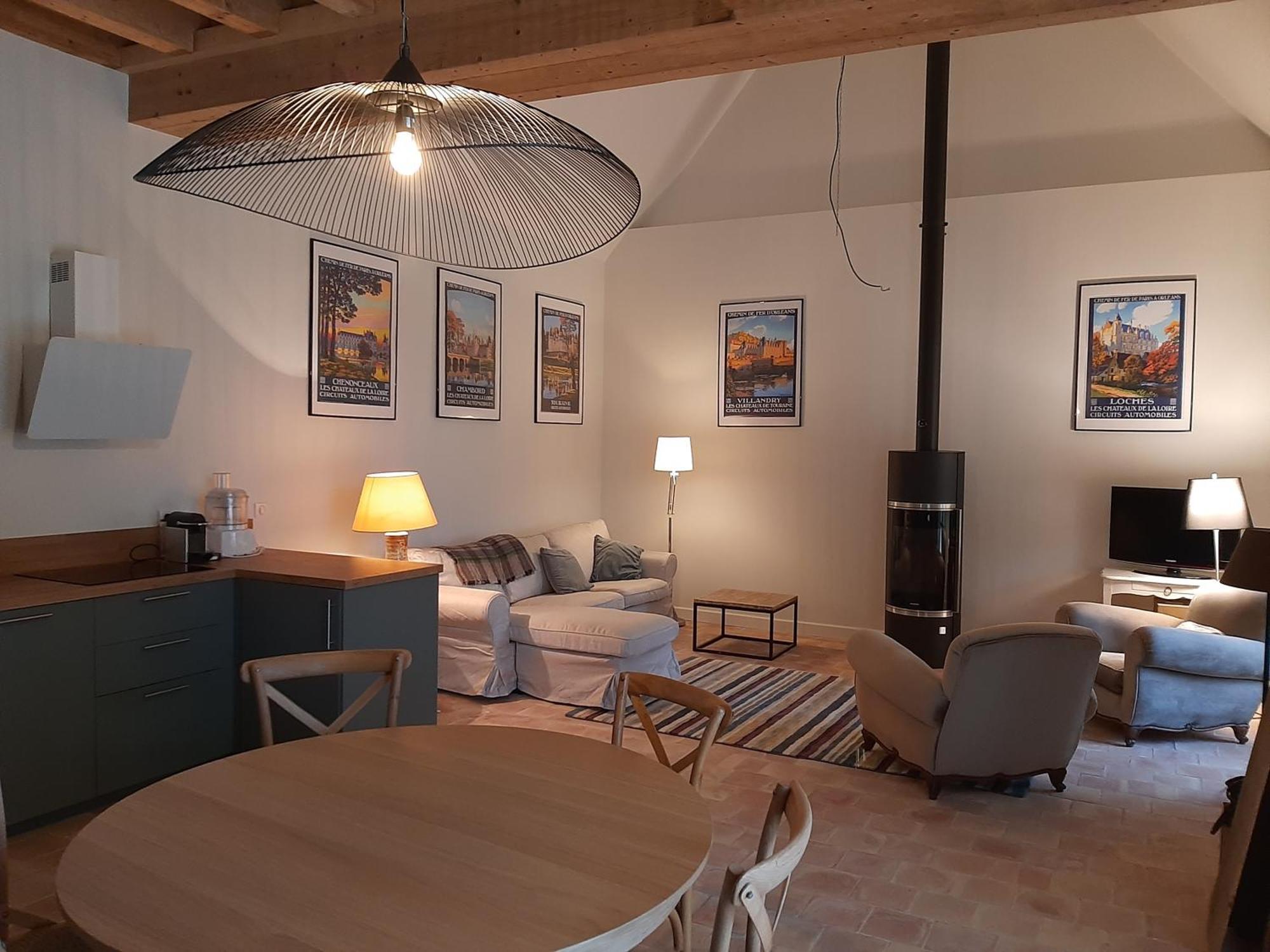 Le Puits Renaissance - Gites De Caractere Et Piscine Chauffee Chambourg-sur-Indre Екстериор снимка