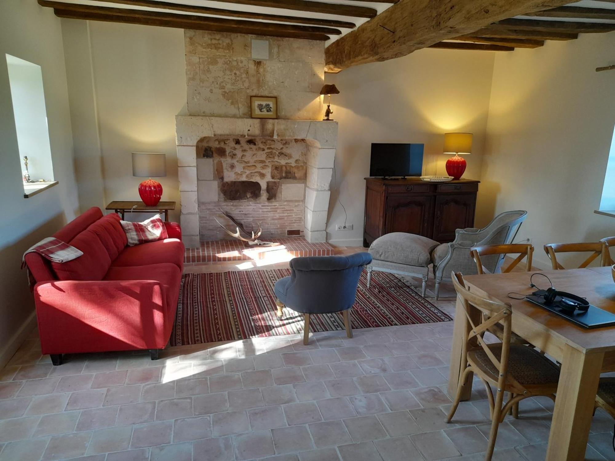 Le Puits Renaissance - Gites De Caractere Et Piscine Chauffee Chambourg-sur-Indre Екстериор снимка